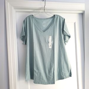 Sonoma, NWT The Everyday Tee, XXL Water blue, short-sleeved